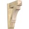 Ekena Millwork Balboa Rough Sawn Arts and Crafts Outlooker, Douglas Fir, 8"W x 24"D x 32"H OUT08X24X32BOA03RDF - alternate 1